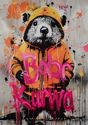 Beaver x Grafitti "Bobr Kurwa"