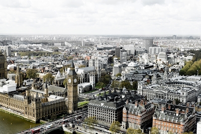 London from above 1