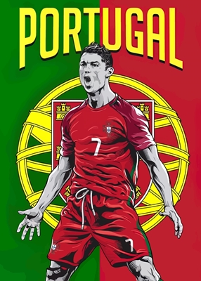 Cristiano Ronaldo - Arte Pop