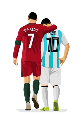 Ronaldo a Messi