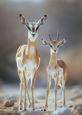 Deer Animal Family