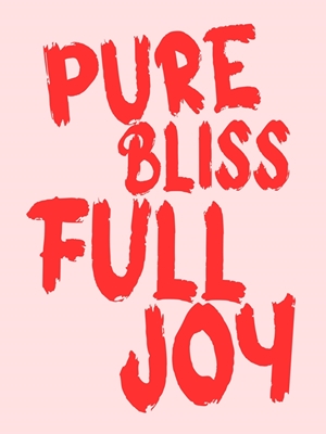 Pure gelukzaligheid, volle vreugde