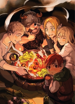 Delicioso em Dungeon Anime