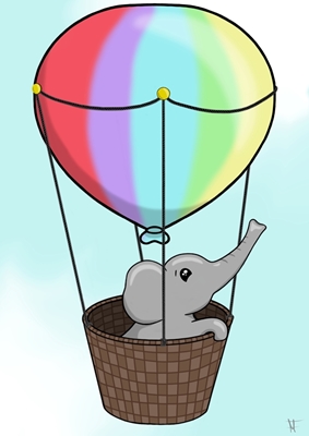Elefante flotante