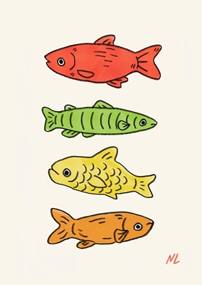 Kreskówka ryba