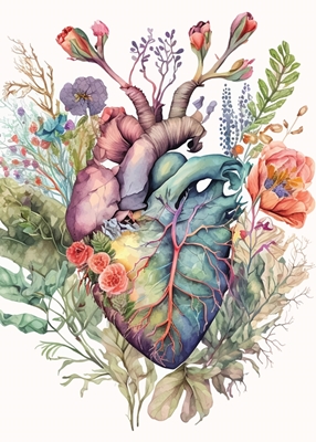 Heart and Flower