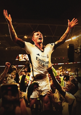 Toni Kroos Affisch del Real Madrid