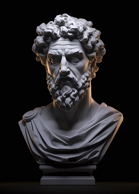 Marcus Aurelius Stoa Busto