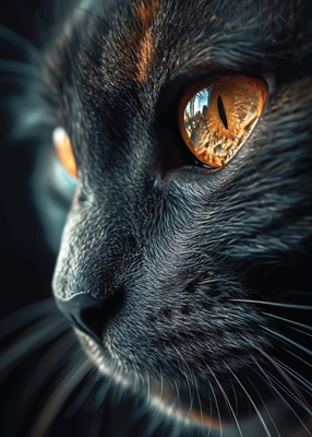 Die schwarze Katze