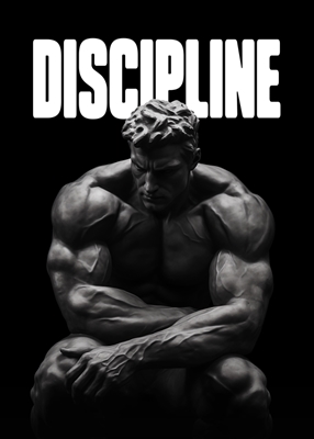 Discipline Motivational Text