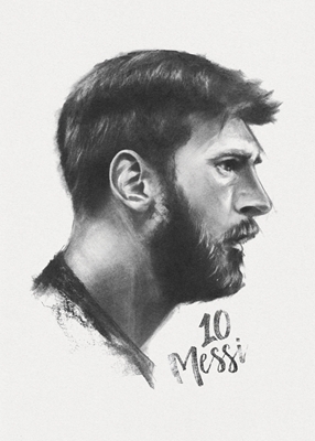 Lionel Messi illustratie