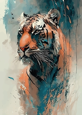 El tigre naranja