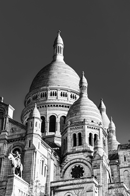 Basilika Sacré-Coeur kaupungissa Pariisi