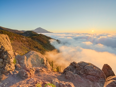 Západ slunce na Tenerife