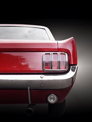 Amerikaanse Oldtimer Mustang 1966