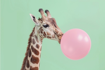girafa balão