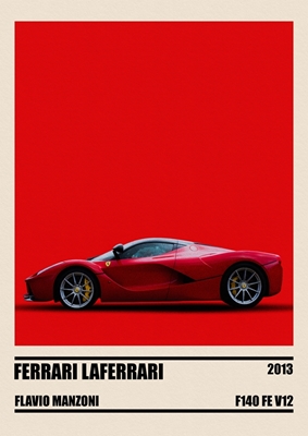 Ferrari LaFerrari Minimalist