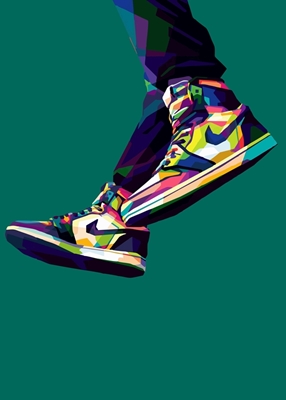 Kengät Air Jordan Pop Art