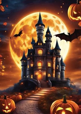 Halloweenský hrad