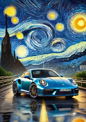 Porsche 911 GTS Hvězdná noc