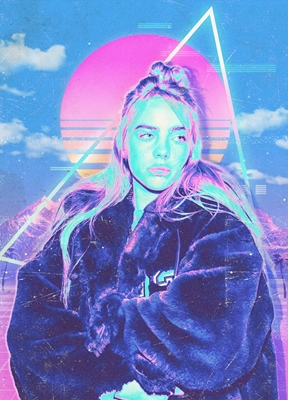 Abstract Billie Eilish