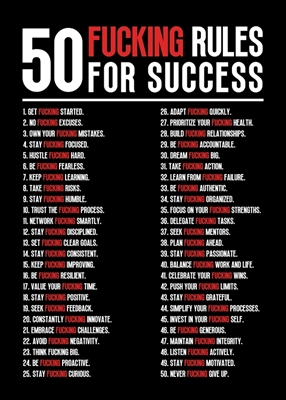 50 regler for suksess