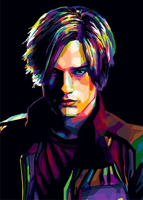 Resident evil wpap pop art