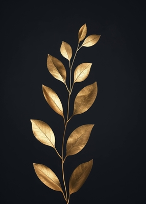 Cottom Stem Gold Leaf