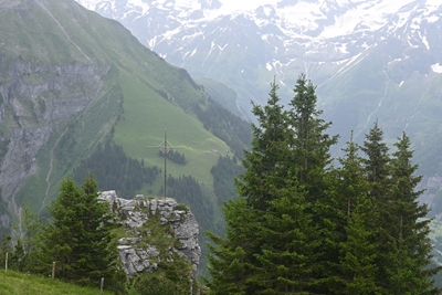 Blick auf die Berge