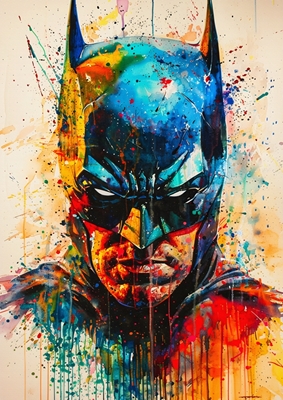 Painting of batman