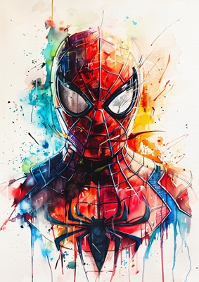 Schilderij van Spiderman