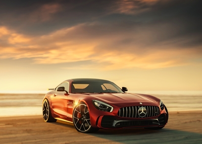 Mercedes Benz Amg Gt Grafika Komputerowa