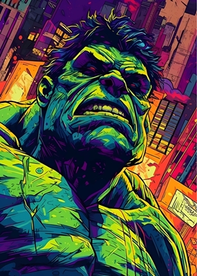 Hulk pop-art