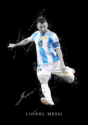 Lionel Messi gatekunst