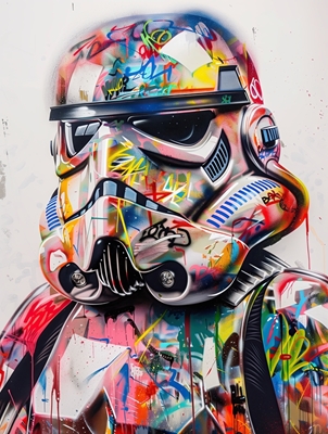 Grafite de soldado