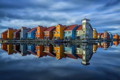 Casas holandesas coloridas II