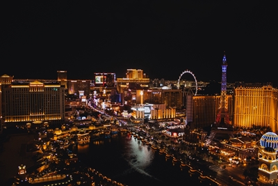 Glødende Las Vegas
