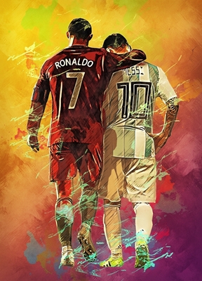 Messi a Ronaldo
