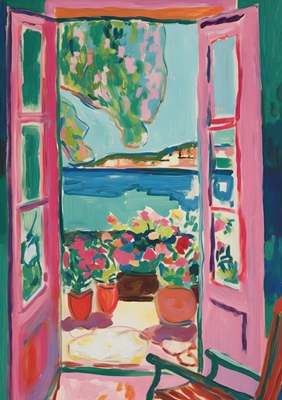 Matisse inspired Mediterranean