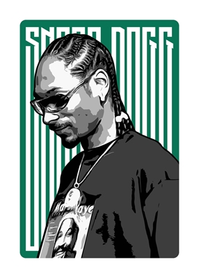 Portrett av Snoop Dogg