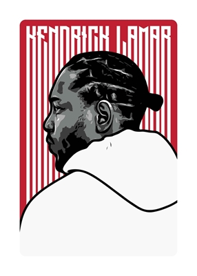 Retrato de Kendrick Lamar