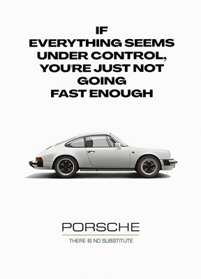 Porsche 901 im Vintage-Stil