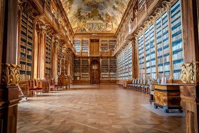 Bibliotheek van het Klooster van Praag