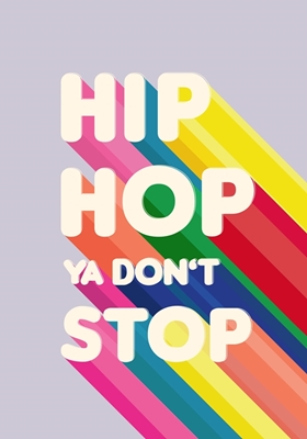 Bold and Colorful Hip Hop Art 