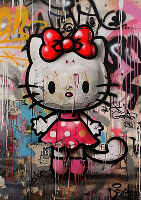 Hello Kitty x Grafitti