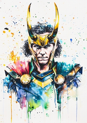 Painting of Loki