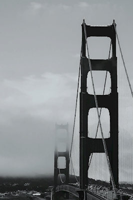Golden Gate i tåge