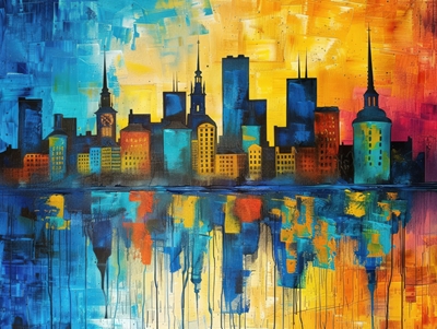Stockholm Painting - LIMITED