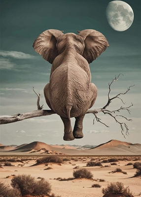 Elefante triste