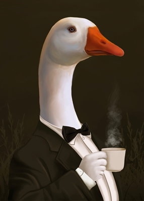 Ente und Kaffee